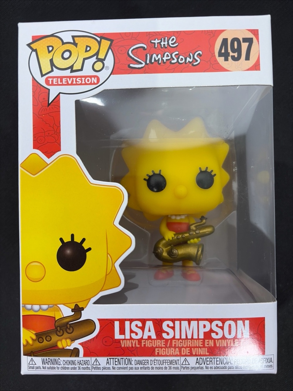 Funko Pop! The Simpsons Lisa Simpson #497 Vinyl Figure Collectible